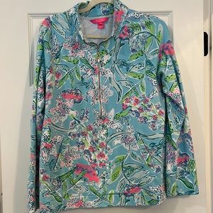 Lilly Pulitzer 1/4 zip pullover